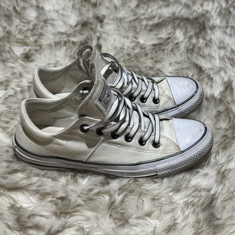 Converse White Low-Top Sneakers